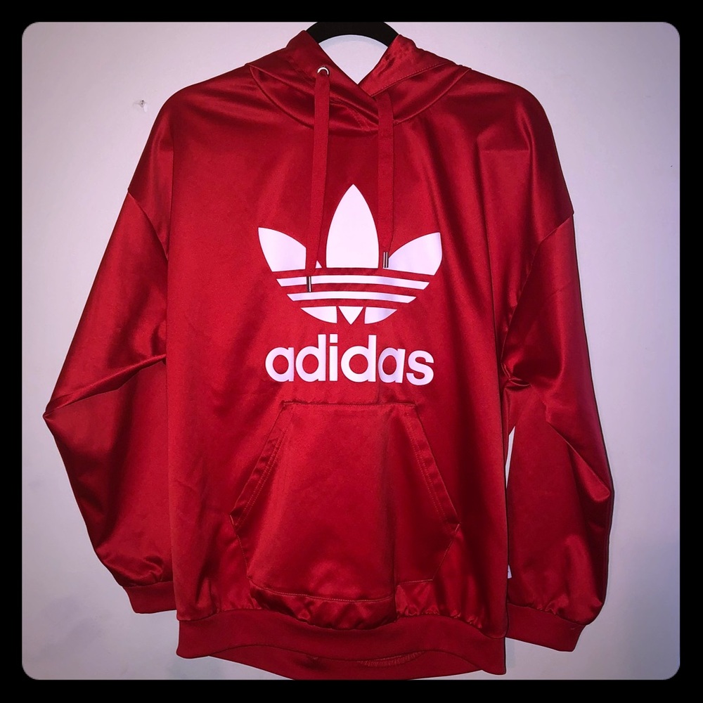 Adidas pull over hoodie